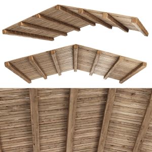 Gable Wooden Ceiling V2