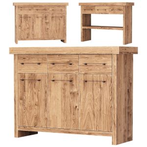 Jack Wooden Cabinet With Console