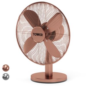 TOWER metal desk fan