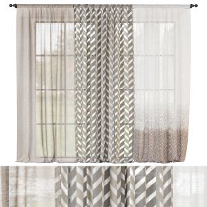 Set Of Sheer Curtains