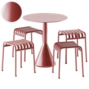 Hay Palissade Collection Cone Table And Stool