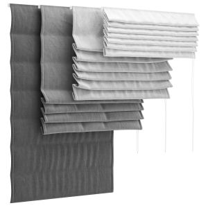 Roman Blinds Set 01