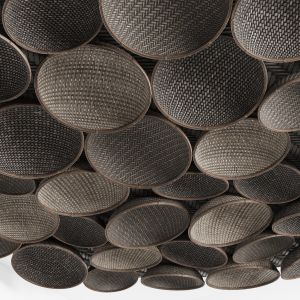 Decorative Wicker Ceiling