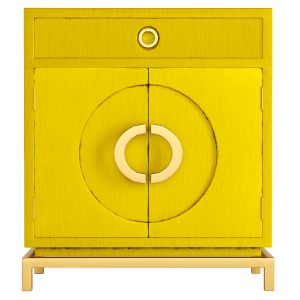 Disk Yellow 2-door Sideboard Kare Design