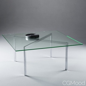 Barcelona Table by Mies van der Rohe