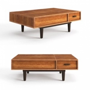 Lars West Elm Mid Century Coffee Table