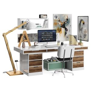 workspace_ikea_scandinavian set