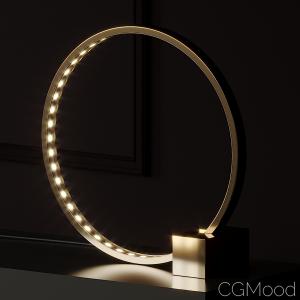 Hoop And Stick Lamp By Anna Karlin