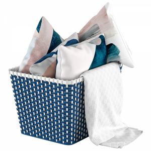 Basket With Pillows