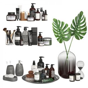 Bathroom Decor Accessories And Cosmetics