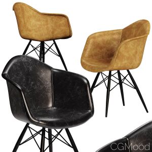 Industry West Lucia Armchair Leather