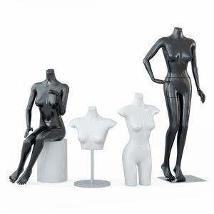 Four Female Mannequins 64