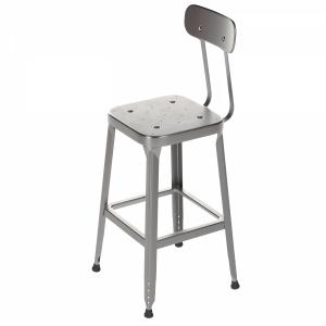 Schoolhouse Backed Utility Stool 26