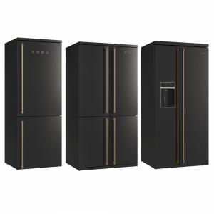 Smeg Coloniale Refrigerators Black