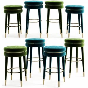 Eichholtz Bar And Counter Stool Parisian