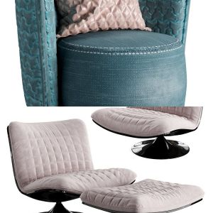 Arm chair set 02