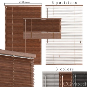 Wooden Blinds 3 Options 3 Colors