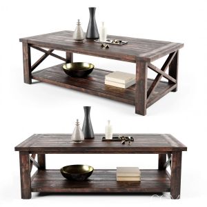 Ana White Rustic Coffee Table