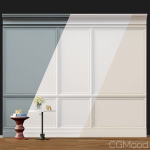 Wall Molding 02. Boiserie Classic Panels