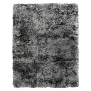 Shaggy Sheepskin Gray Rug