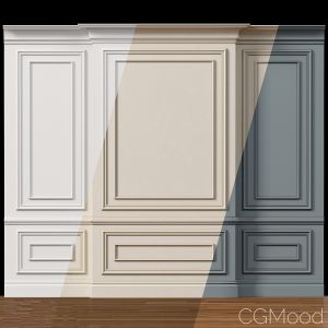 Wall Molding 4  Boiserie Classic Panels