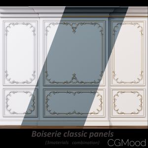 Wall Molding 6. Boiserie Classic Panels