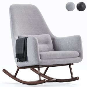 Cb2 Saic Quantam Rocking Chair