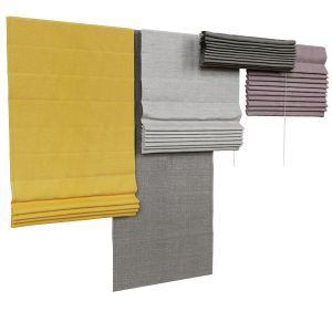 Set Of Roman Blinds