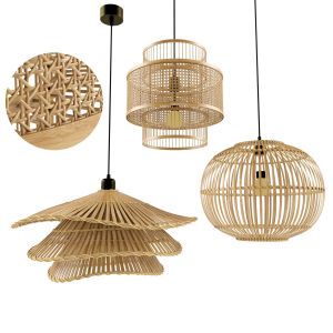 Weaver Pendant Lamp Natural Bamboo