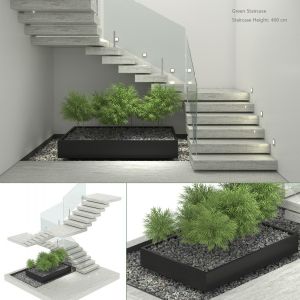 Green Staircase