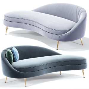 Porto Sand Curve Sofa