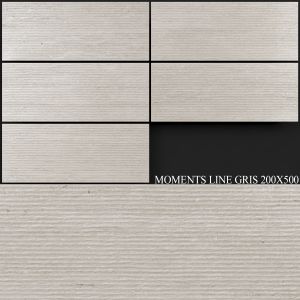 Keros Moments Line Gris 200x500