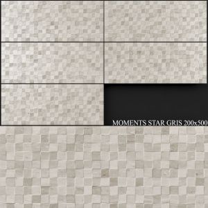 Keros Moments Star Gris 200x500