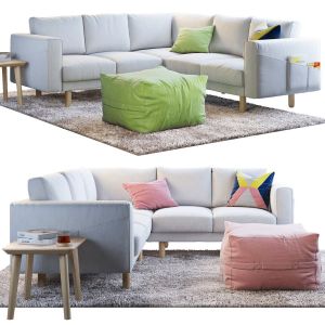 Ikea Norsborg Corner Sofa 2+2