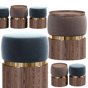 Bonnie Modern Ottoman Pouf Stool