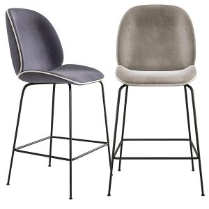 Beetle Gubi Stool Counter Chair