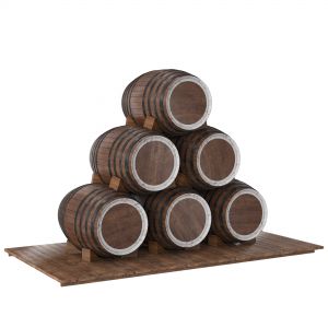 Old Wooden Barrels