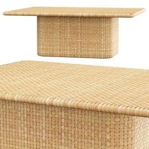 Monica Rattan Coffee Table D2