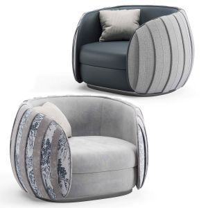 Inedito Asnaghi Loto Armchair