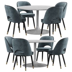 Eichholtz & Room&board Aria Dining Set