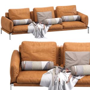 Sofa Romeo Compact Leather Flexform ( 3 Set)