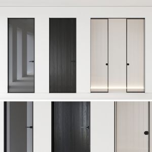 Aladin Swing Mono And Pocket Door By Glas Italia