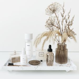 Bathroom Set With Heracleum