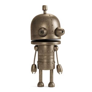 3d Joseph From Machinarium Model