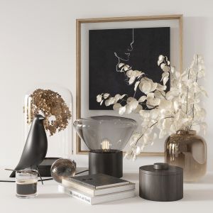 Black Decorative Set