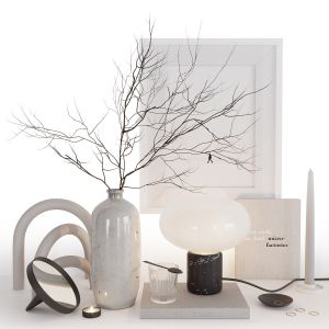 White Decorative Set