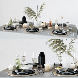 Breakfast Table Setting