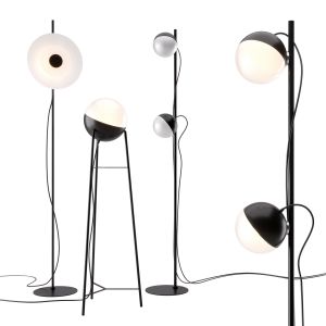 Half And Halos Floor Lamp By Milan Iluminacion