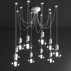 10 Light Cable Chandelier