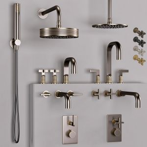 Gessi bathroom inciso faucet set 1